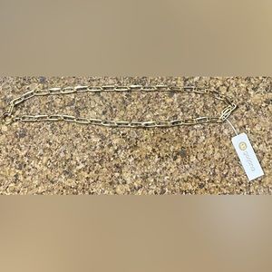 Gorjana Parker XL necklace, 18K gold plated brass